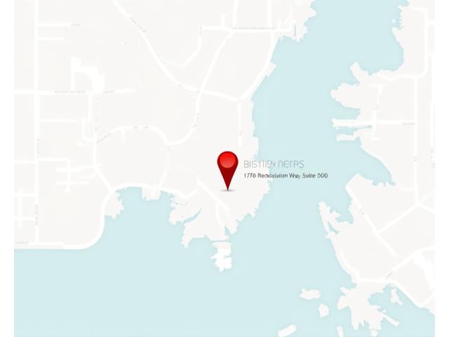 Static map showing the location of Aster's office at 1776 Revolution Way, Boston, MA.