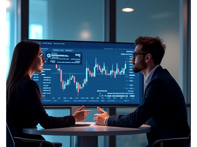 A Aster analyst conducting a personalized consultation with a client