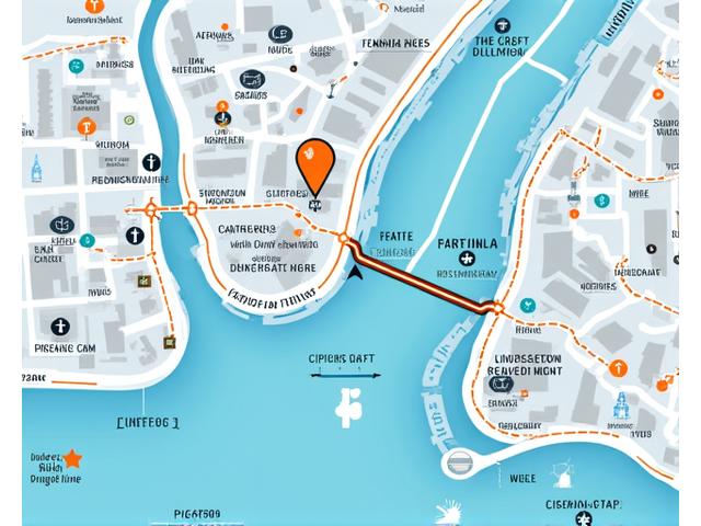 Map showing Aster's office location in Boston's financial district, with nearby landmarks and public transport routes highlighted.