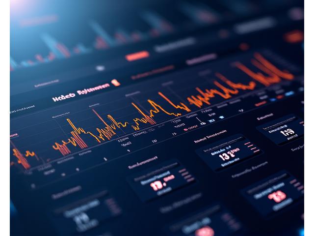 A sleek digital dashboard displaying NFT portfolio valuation with charts and NFT thumbnails across multiple blockchain networks.