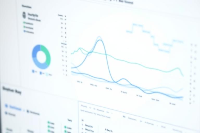 Detailed real-time crypto portfolio tracker with colorful charts and asset allocation donut graph