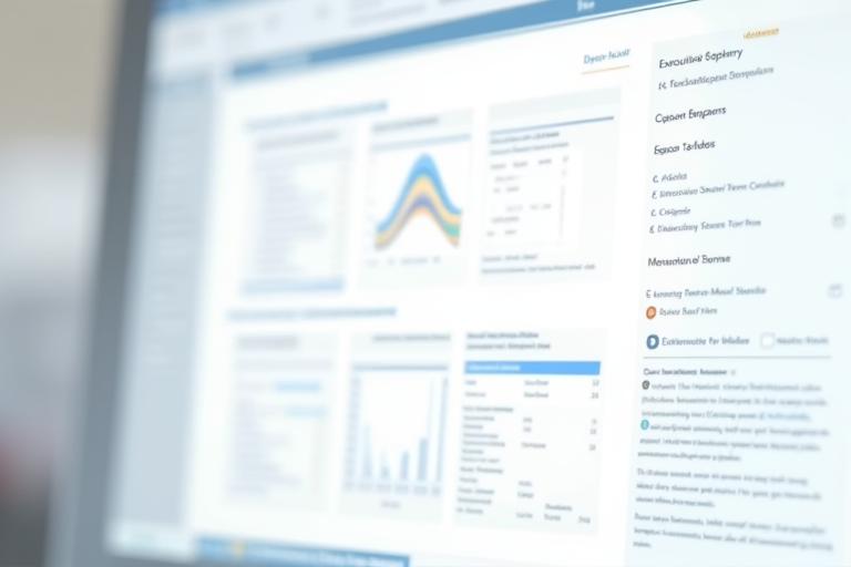 Report preview interface enabling customization and export options for professional investment analysis reports