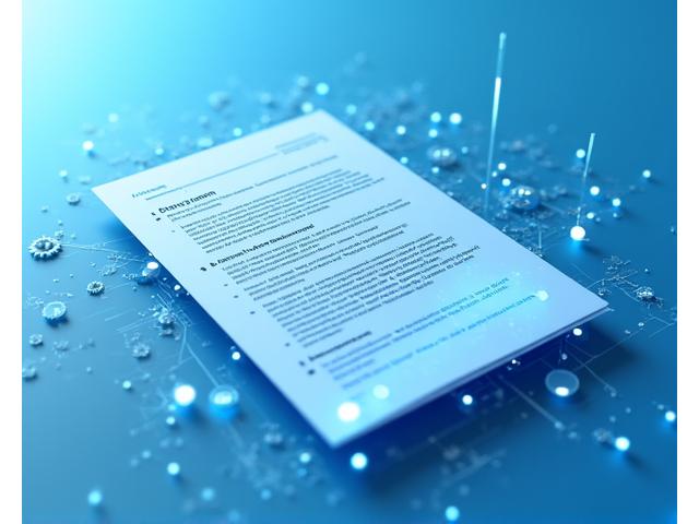 Illustration of a document being updated or amended, with gears and arrows, symbolizing procedural changes.